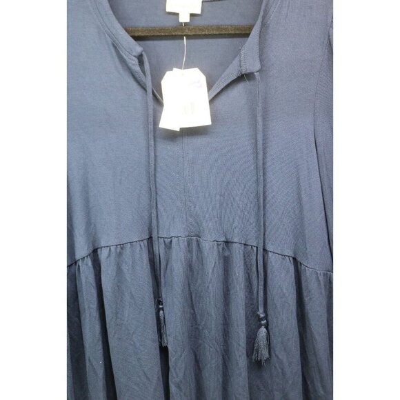 Wonderly Long Puff Sleeve Tunic Top-Size Large-New with Tags - Picture 2 of 8